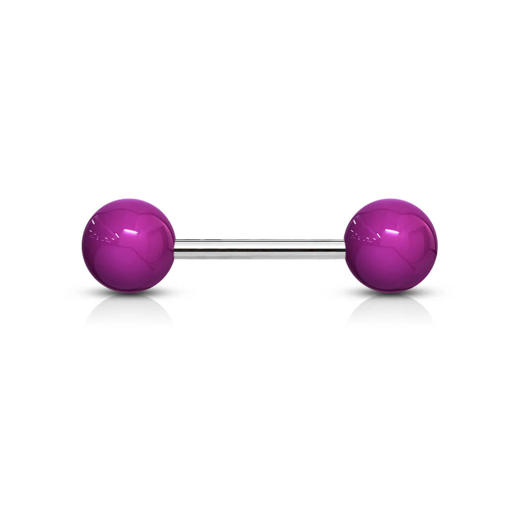 Barbell Acryl Einfarbig Kugel - Image 2