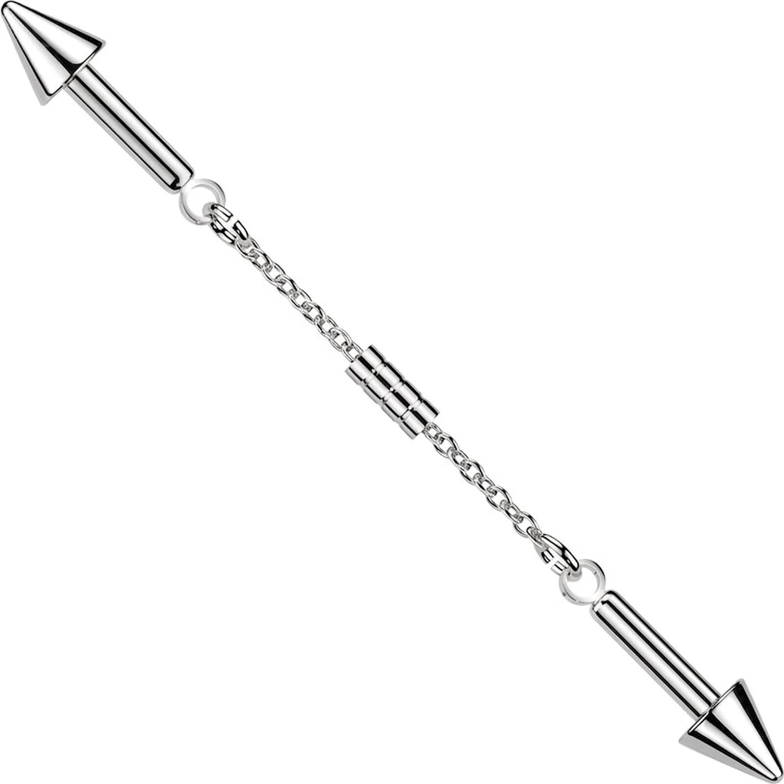 Industrial Barbell Kette mit Stachelenden