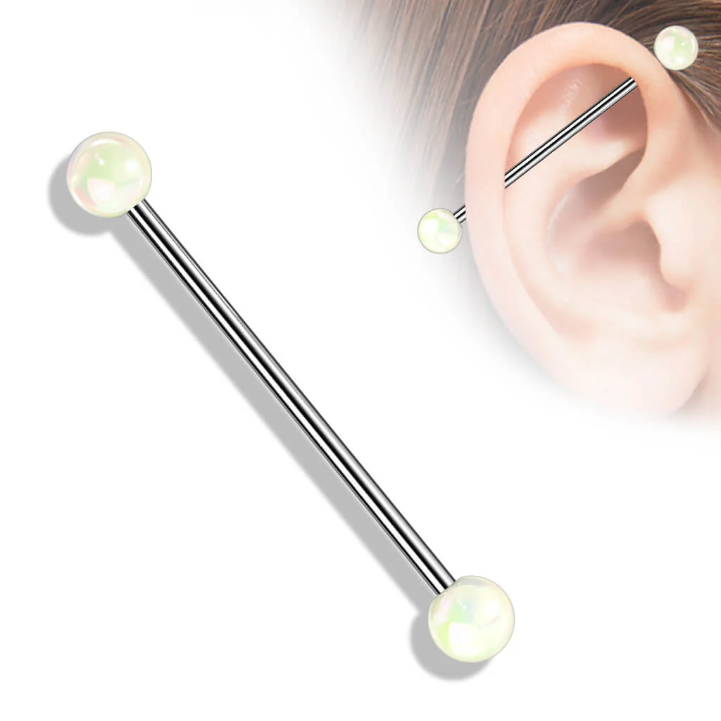 Industrial Barbell Acryl Metall beschichtet Kugel - Image 10