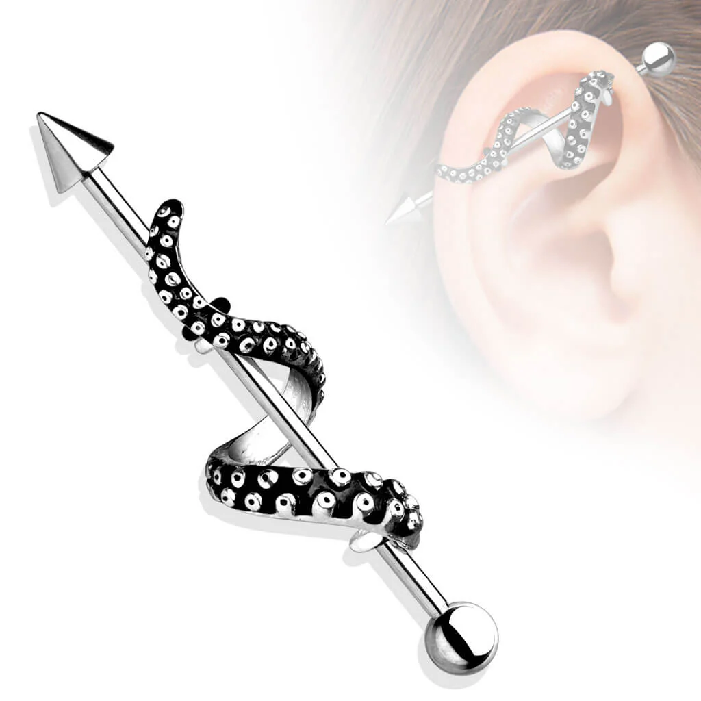 Industrial Barbell Tentakel Krake - Image 3
