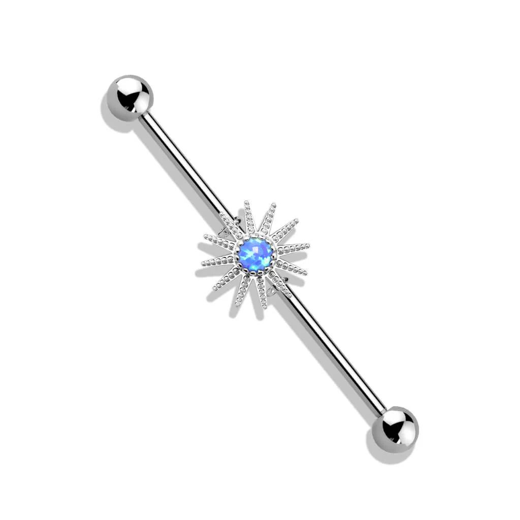 Industrial Barbell Sonne Zirkonia - Image 4