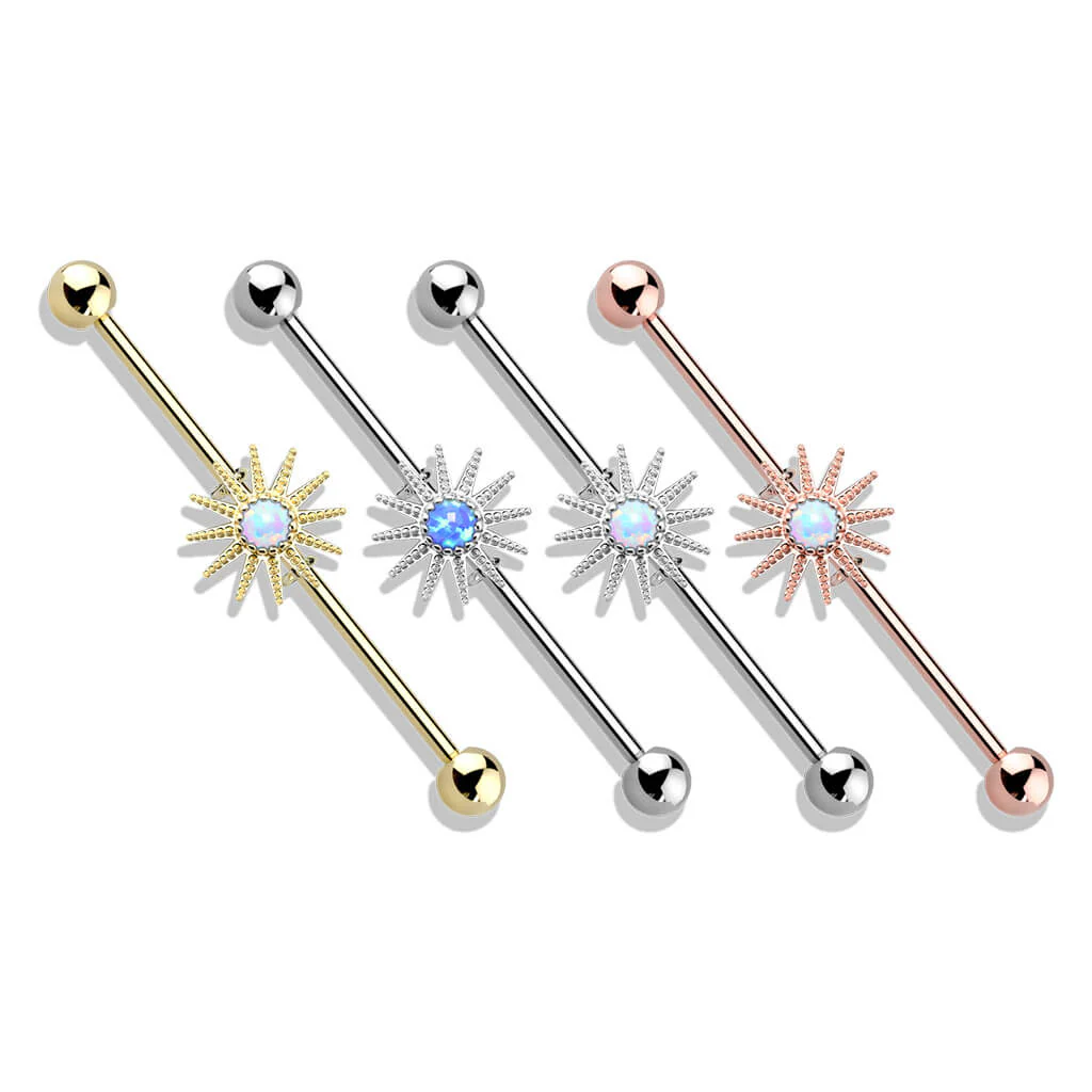 Industrial Barbell Sonne Zirkonia - Image 5