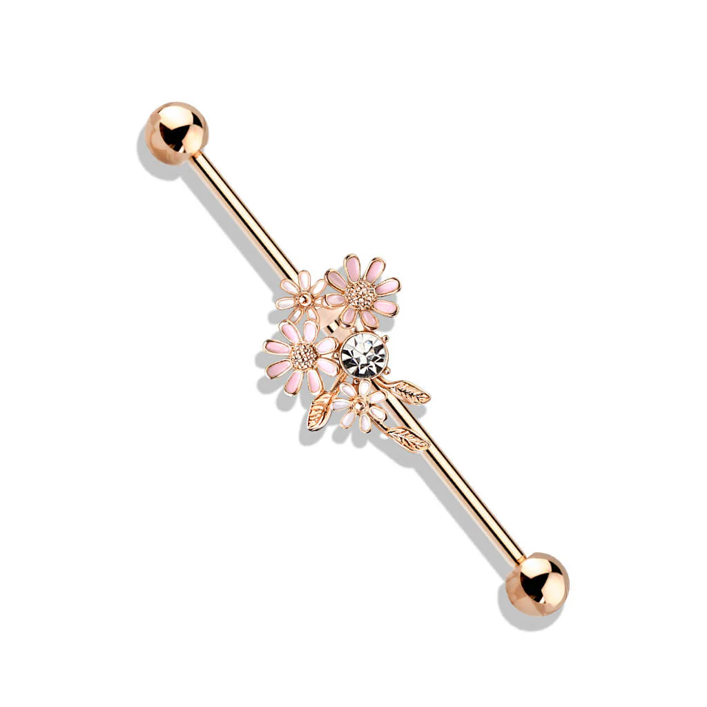 Industrial Barbell Blumenstrauß Zirkonia - Image 7