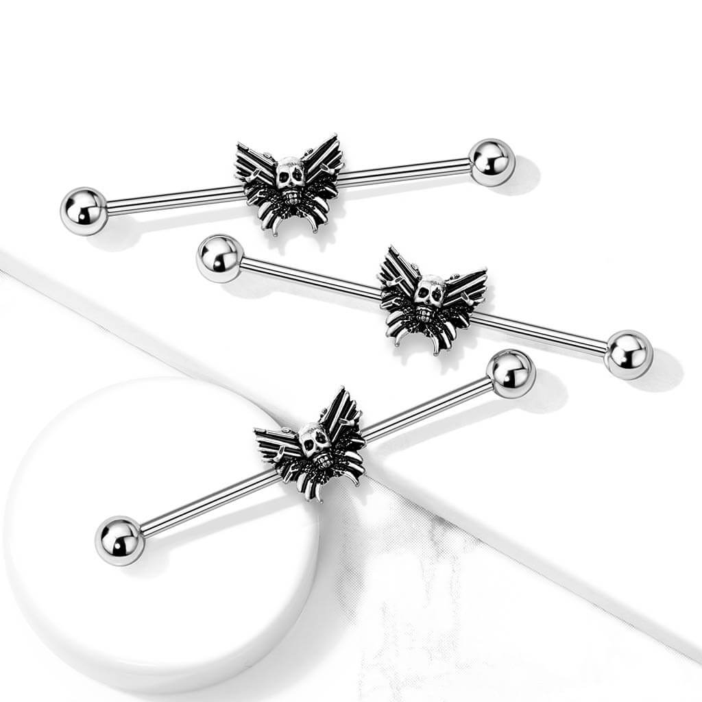Industrial Barbell Schmetterling Totenkopf - Image 4