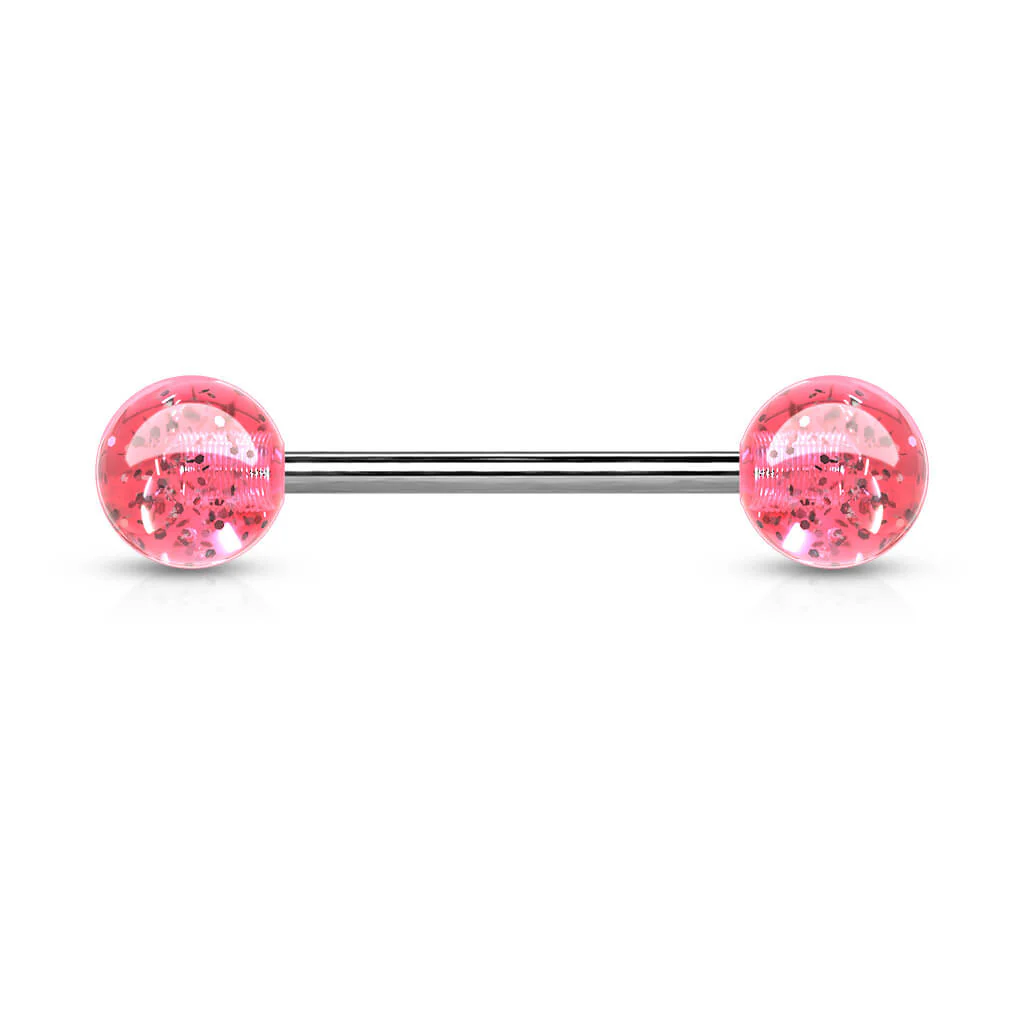 Barbell Acryl Glitzer Kugel - Image 10