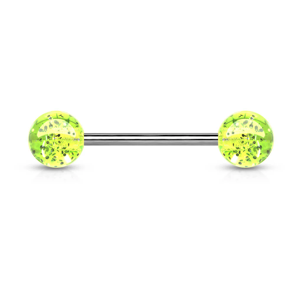 Barbell Acryl Glitzer Kugel - Image 7