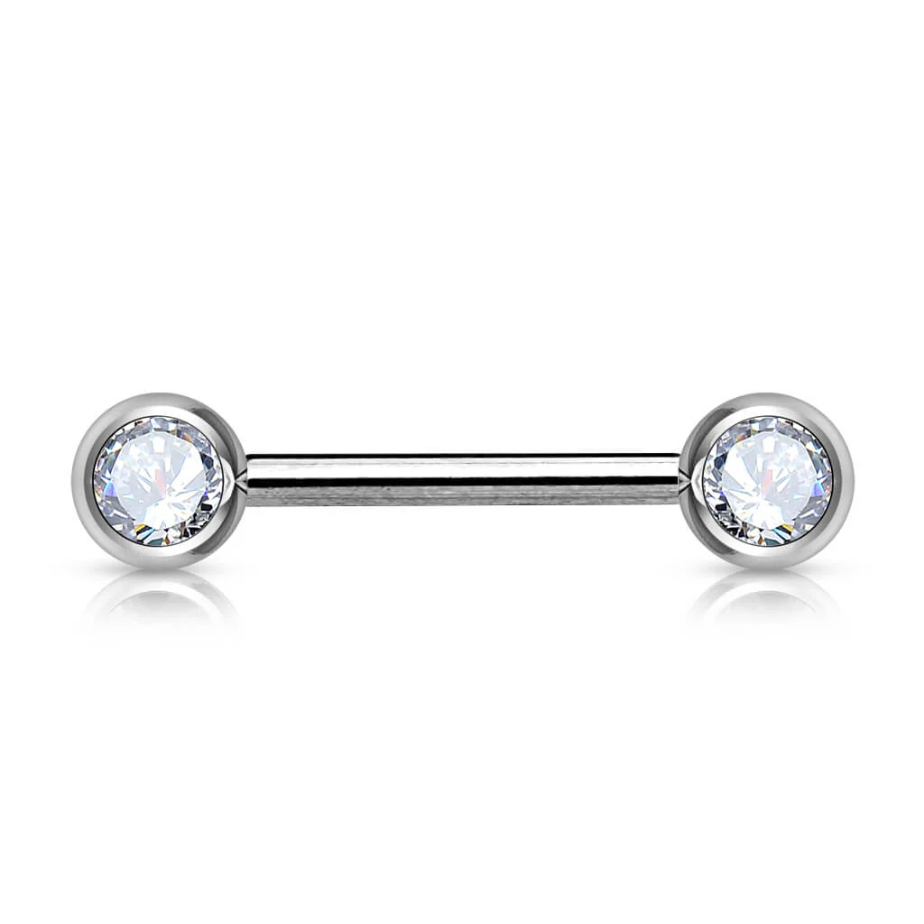 Nippelpiercing Kugel Zirkonia - Image 5