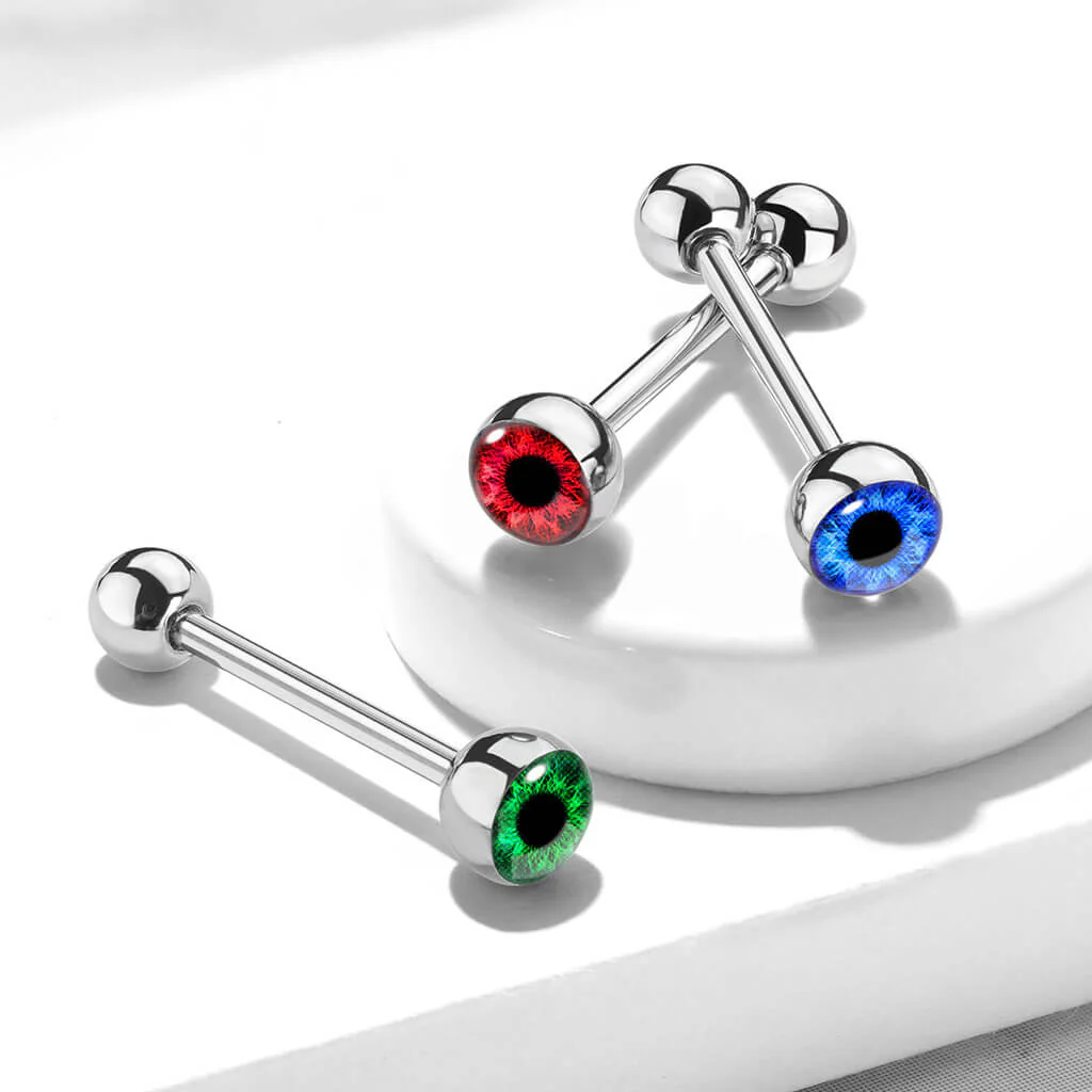Zungenpiercing Kugel Auge - Image 7
