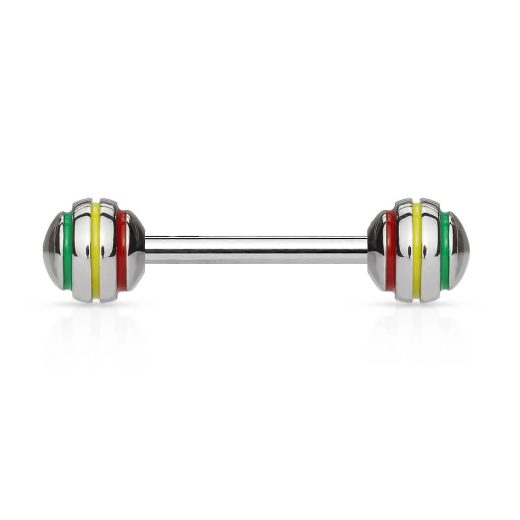 Barbell Kugel Streifen - Image 3