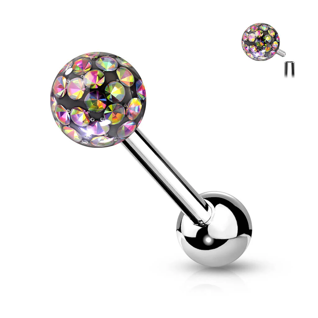 Barbell Kugel Glitzer Innengewinde - Image 11