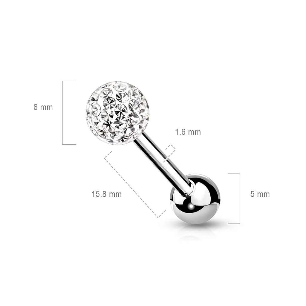 Barbell Kugel Glitzer Innengewinde - Image 12