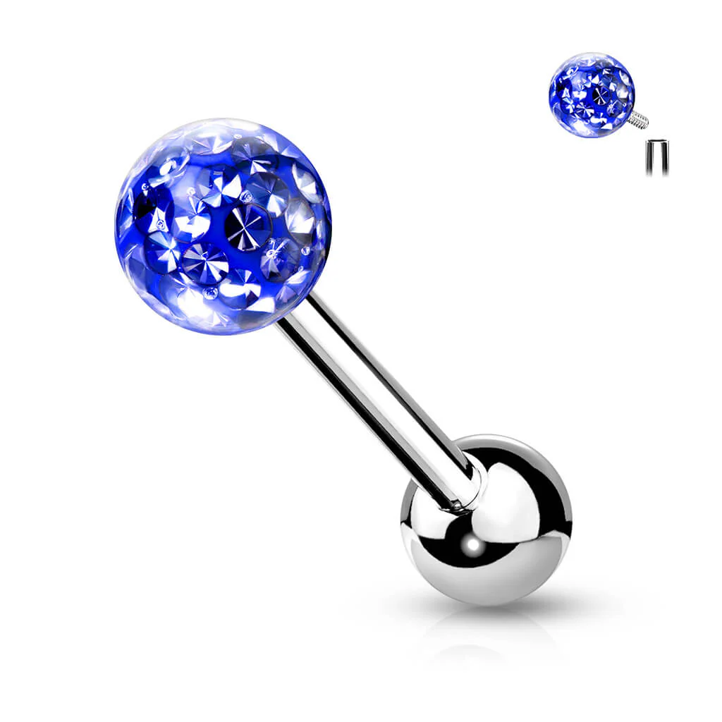 Barbell Kugel Glitzer Innengewinde - Image 6