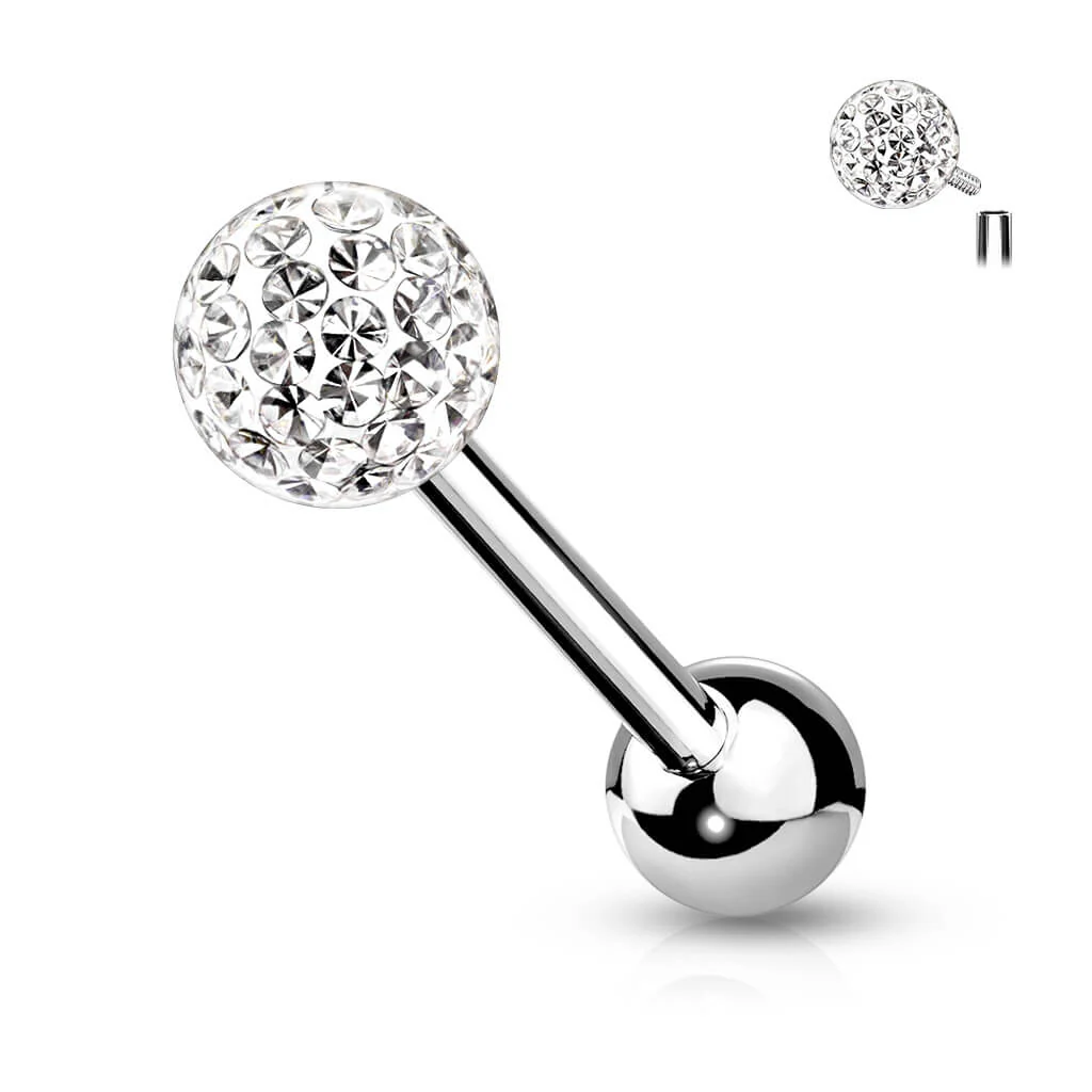 Barbell Kugel Glitzer Innengewinde - Image 7