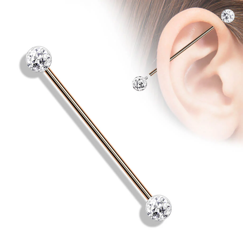 Industrial Barbell Kugel Glitzer Innengewinde - Image 10
