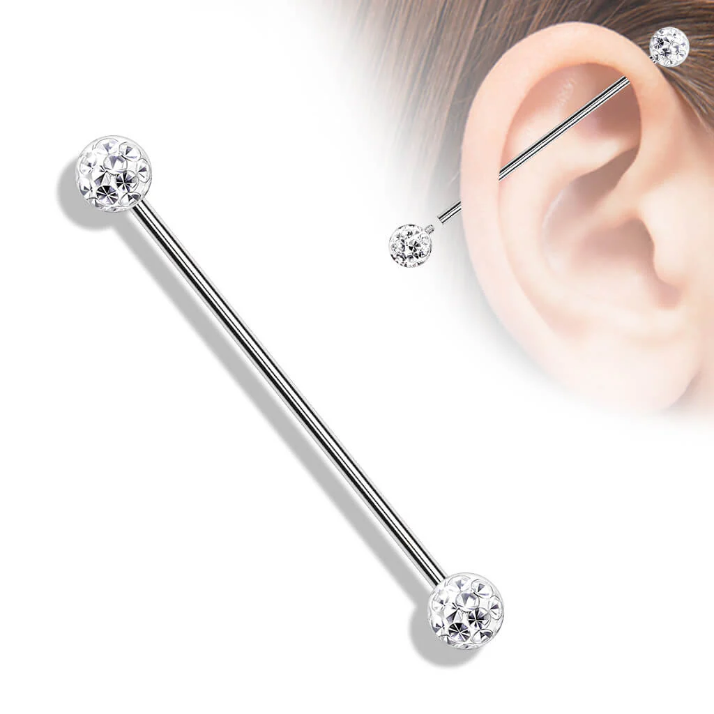 Industrial Barbell Kugel Glitzer Innengewinde - Image 4