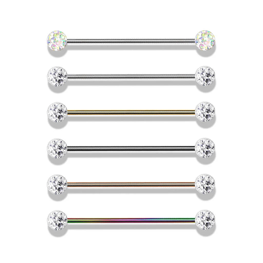 Industrial Barbell Kugel Glitzer Innengewinde - Image 5
