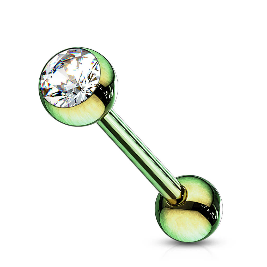Barbell Kugel Zirkonia PVD - Image 10