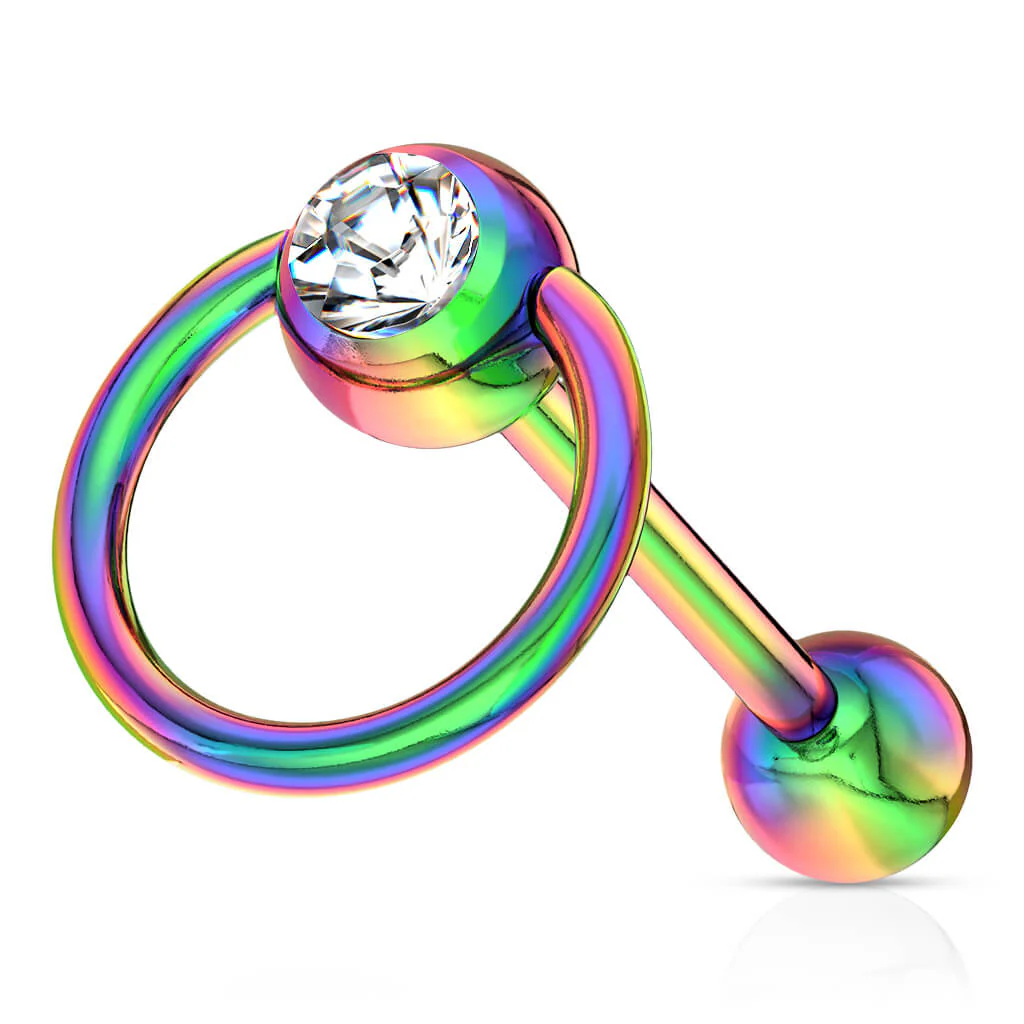 Zungenpiercing Sklavenring PVD - Image 8