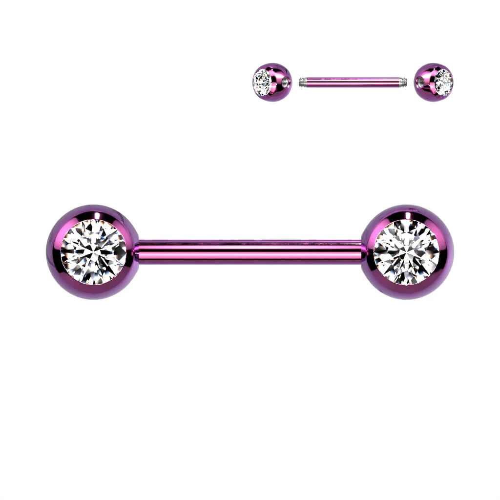 Nippelpiercing Kugel Zirkonia - Image 6