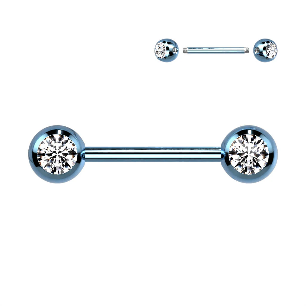 Nippelpiercing Kugel Zirkonia - Image 7