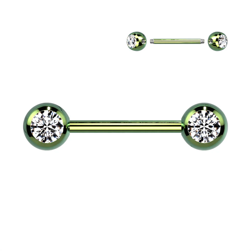 Nippelpiercing Kugel Zirkonia - Image 8