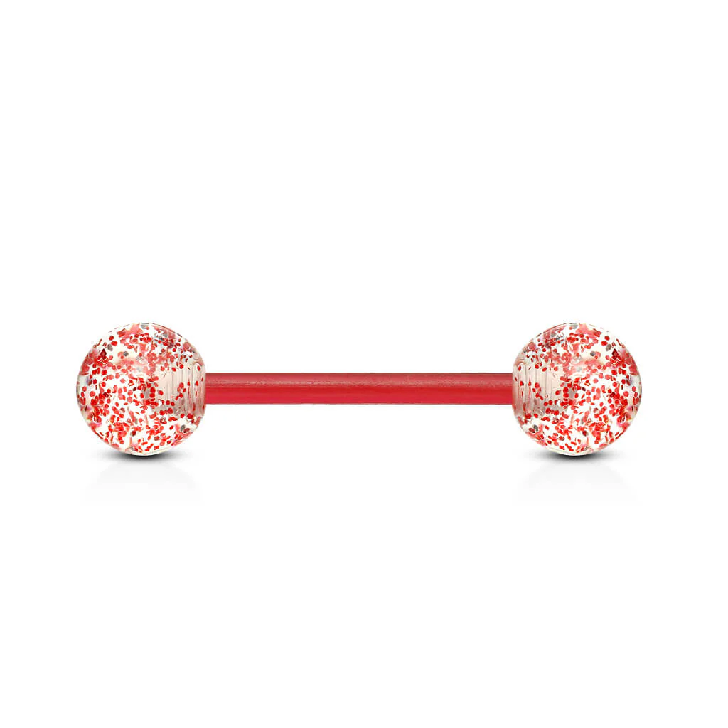 Barbell Acryl Ultra Glitzer Kugel  - Image 11