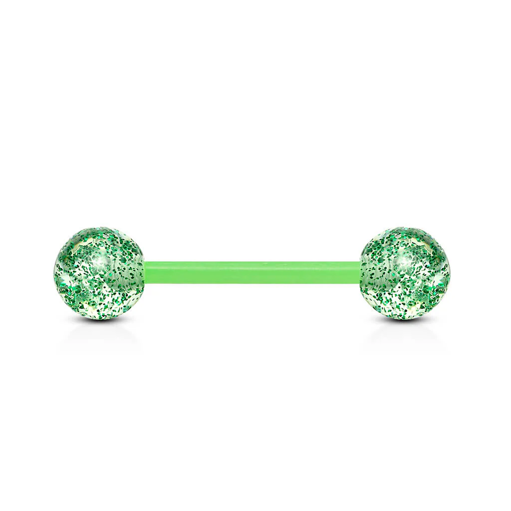 Barbell Acryl Ultra Glitzer Kugel  - Image 8