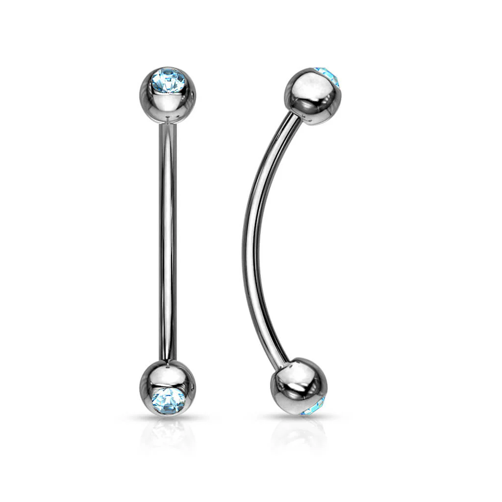 Curved Barbell Kugel Zirkonia - Image 10