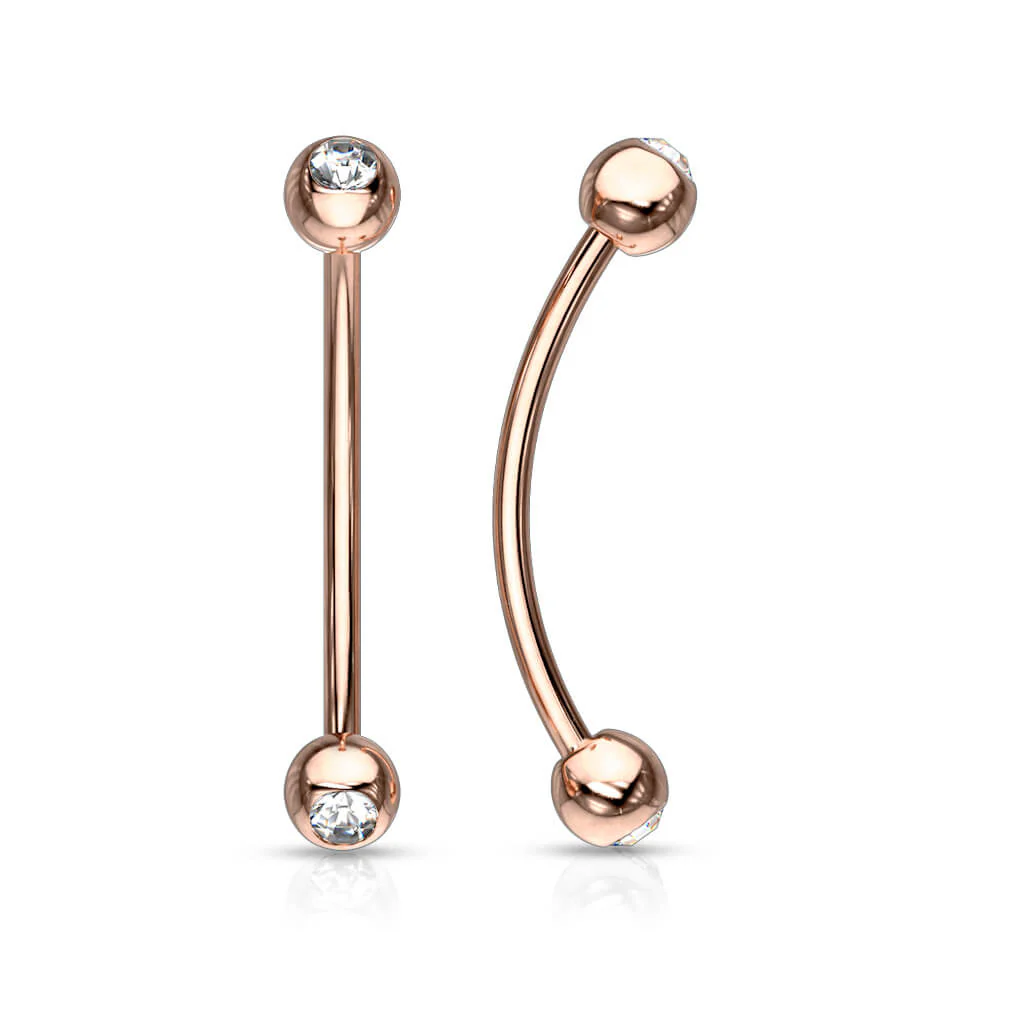 Curved Barbell Kugel Zirkonia - Image 11