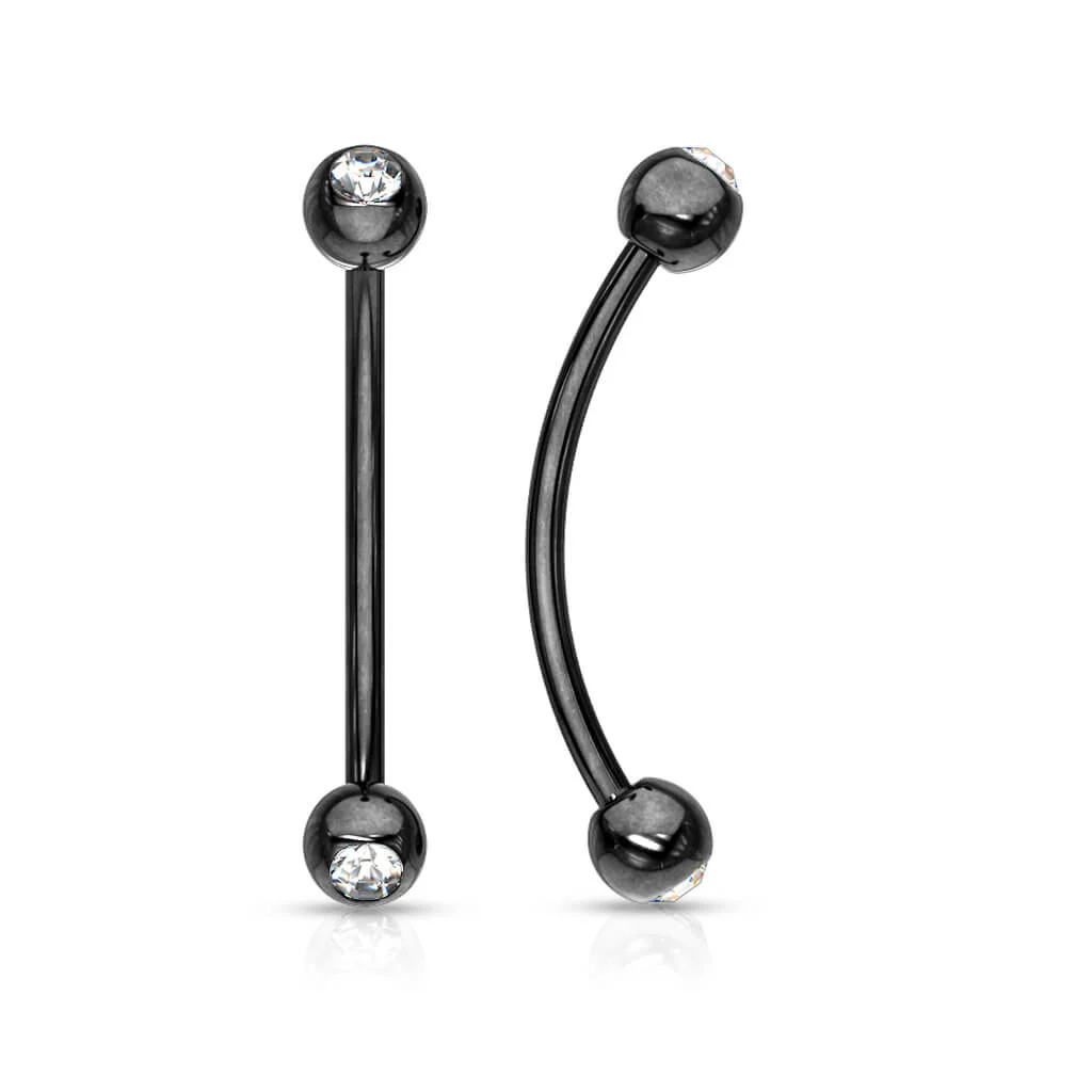 Curved Barbell Kugel Zirkonia - Image 8