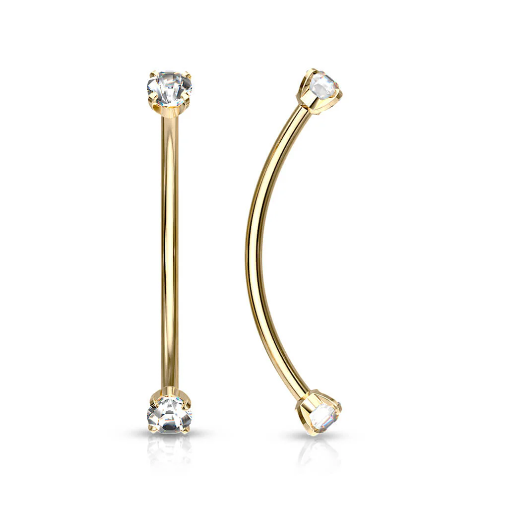 Curved Barbell Zirkonia - Image 4