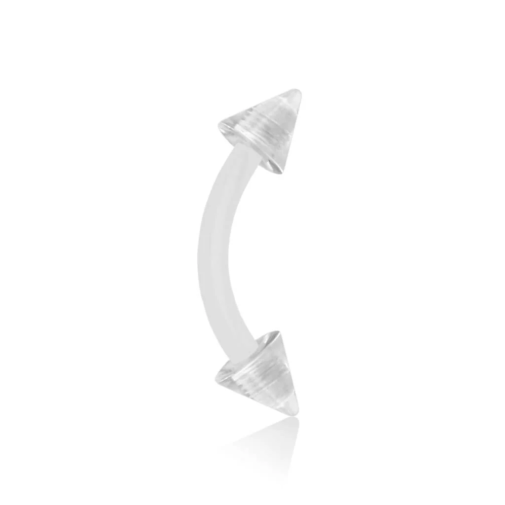 Akryl Augenbrauenpiercing Acryl Stachel - Image 4