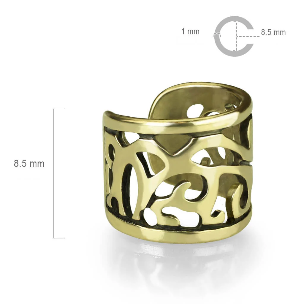 Earcuff Ear Cuff Verzierung Biegbar - Image 7