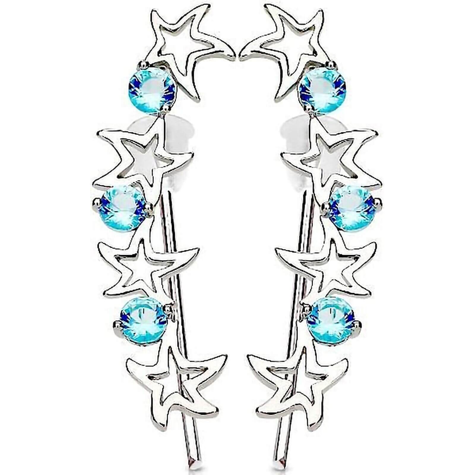 Ear Crawler Sterne Zirkonia