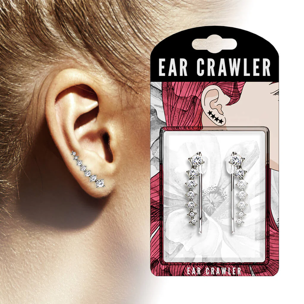 Ear Crawler 7 Zirkonia - Image 3