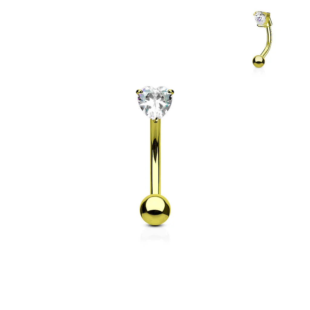 Augenbrauenpiercing Zirkonia - Image 3
