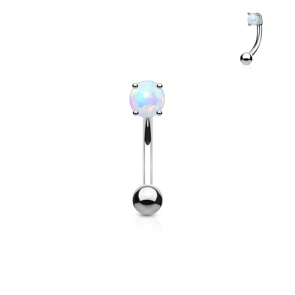 Augenbrauenpiercing Opal - Image 4