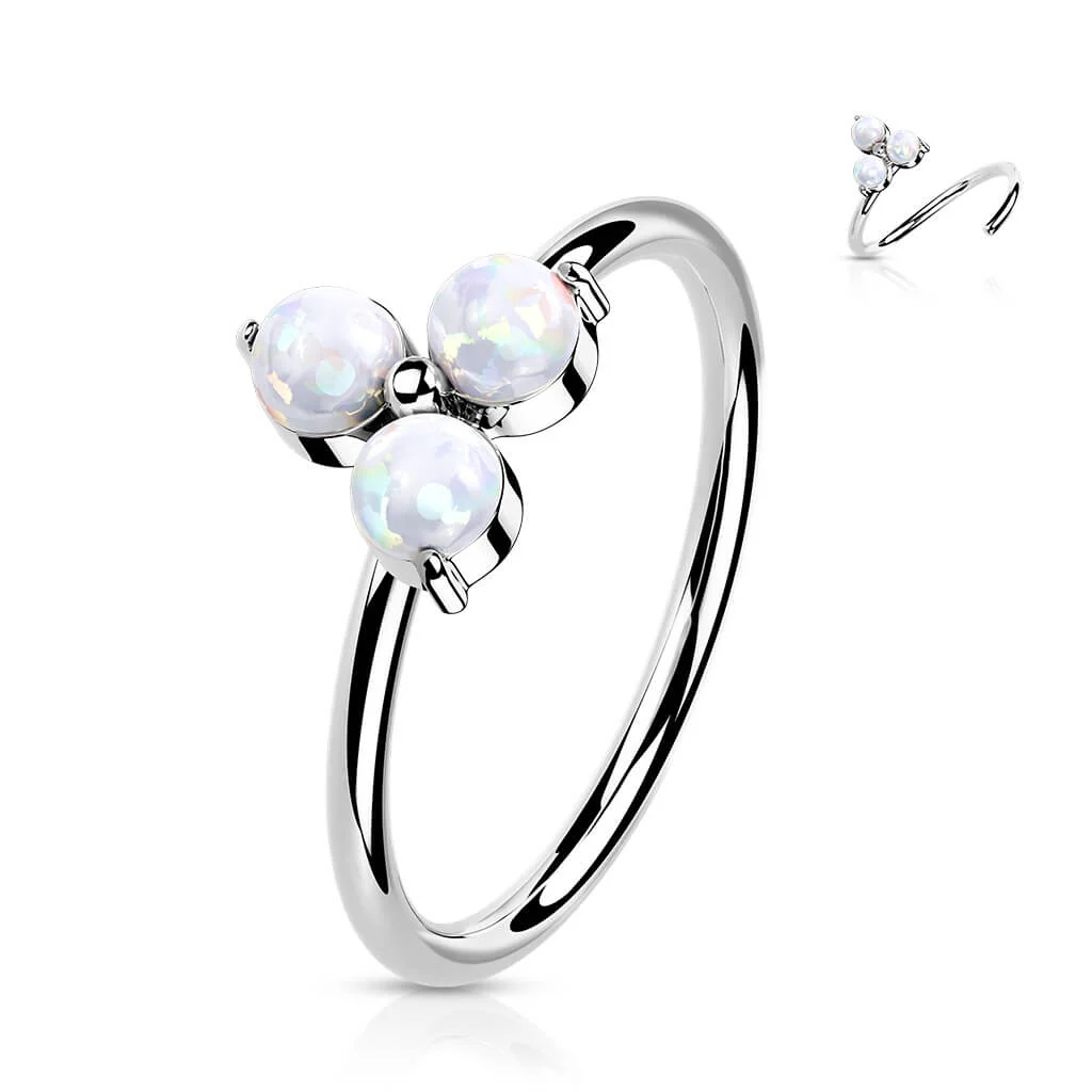 14 Karat Gold Ring Ring Blume Zirkonia Gelbgold Weißgold Biegbar - Image 5