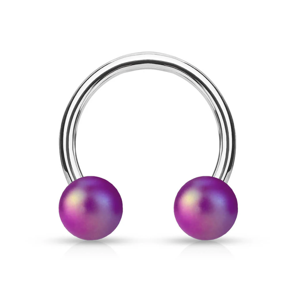 Hufeisen Piercing Kugel Perle - Image 2