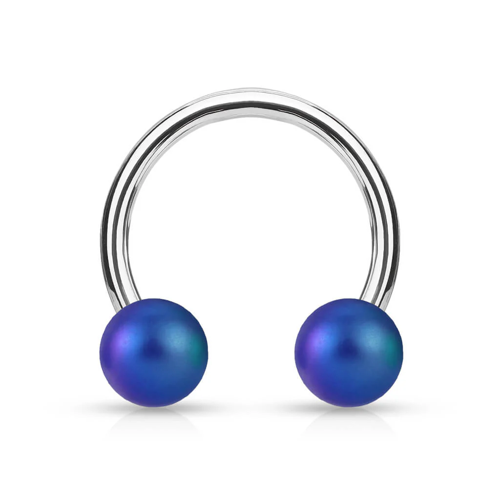 Hufeisen Piercing Kugel Perle - Image 3