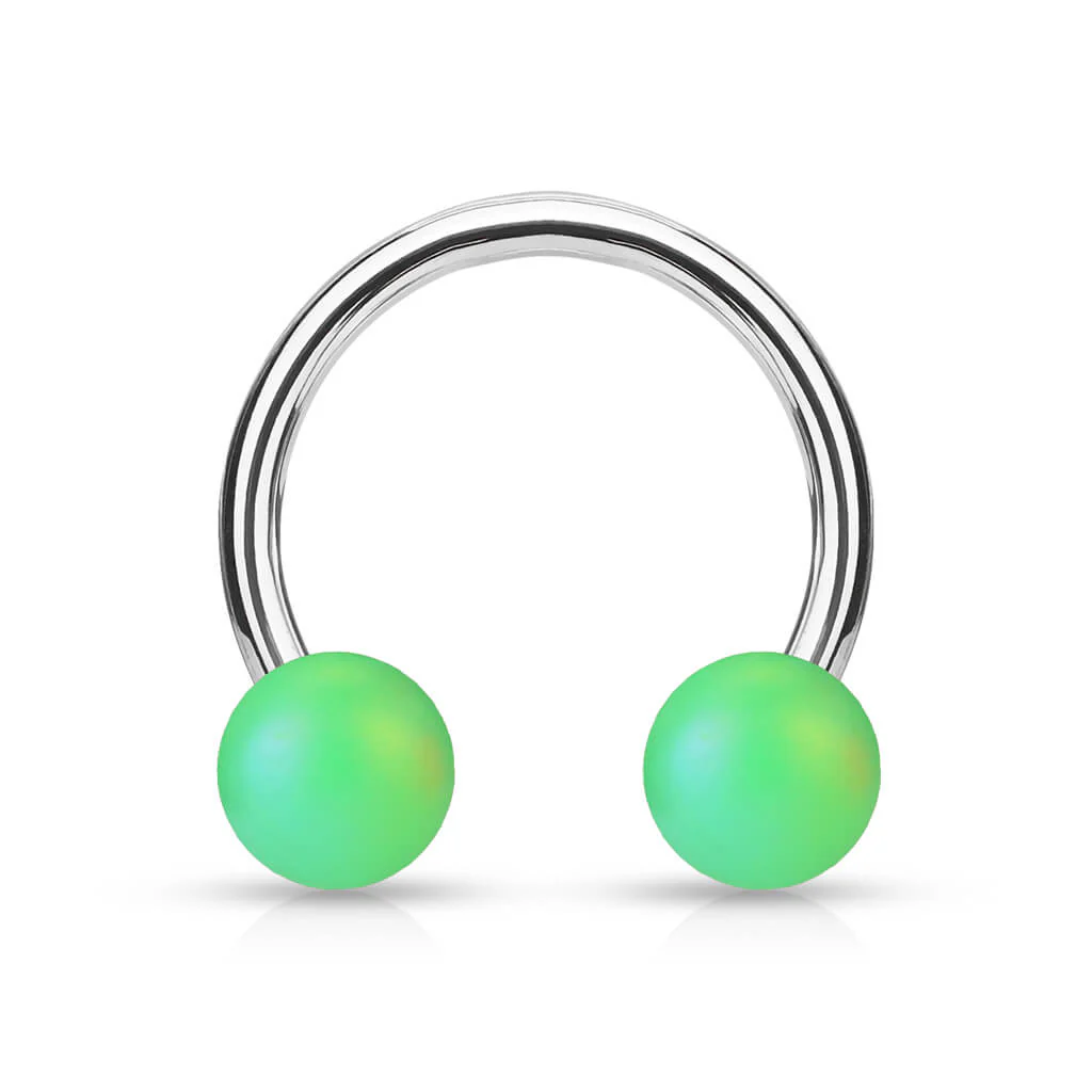 Hufeisen Piercing Kugel Perle - Image 4