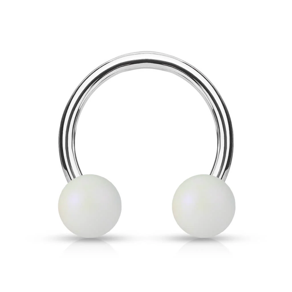 Hufeisen Piercing Kugel Perle - Image 7