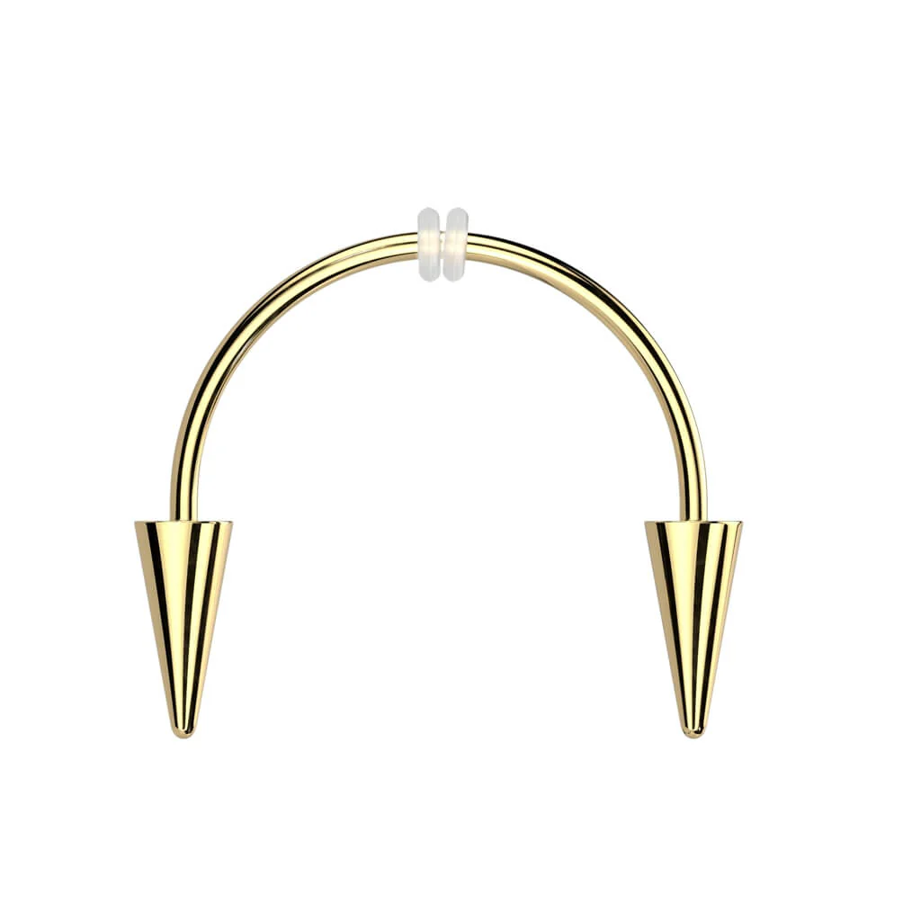 Hufeisen Piercing Vampirzähne - Image 2