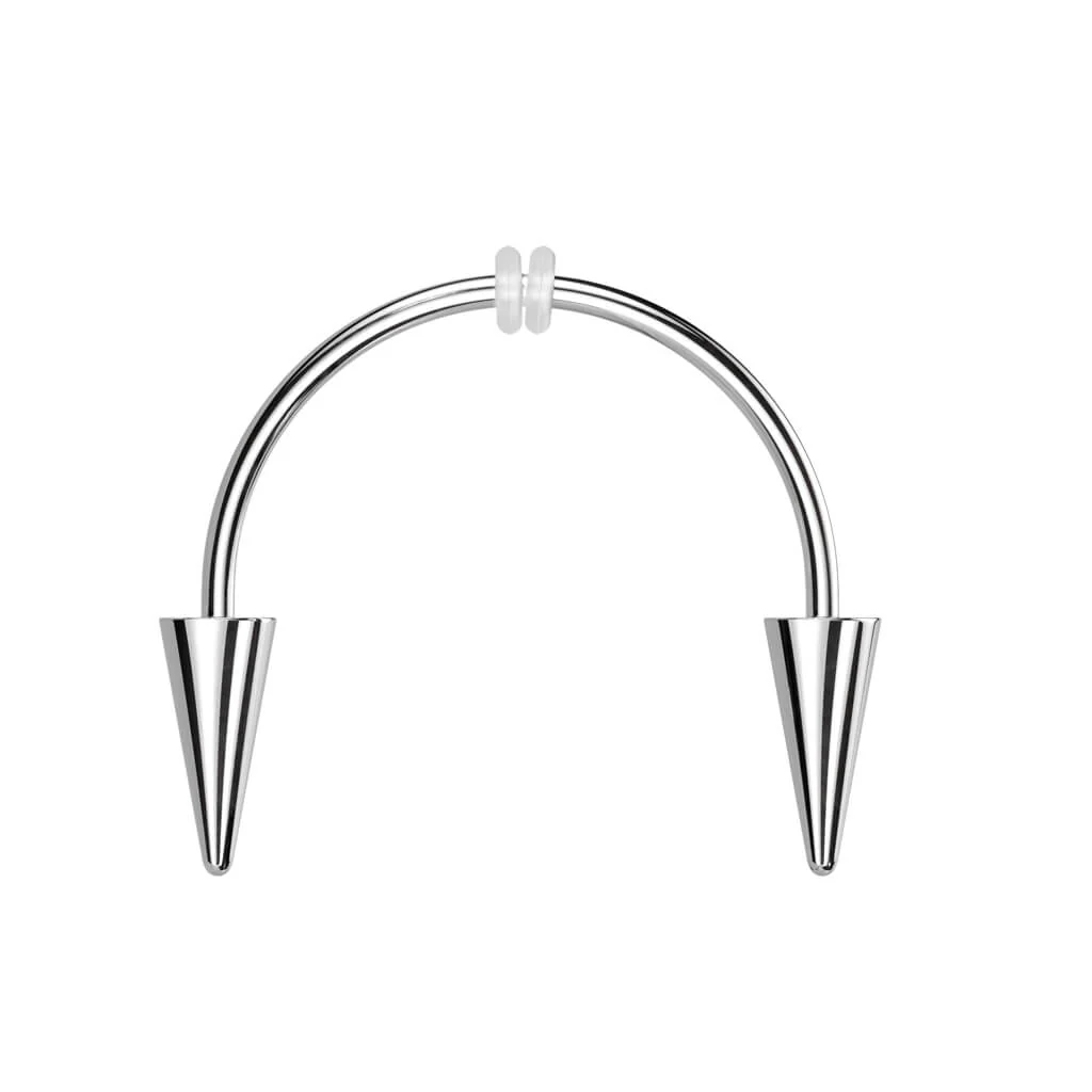 Hufeisen Piercing Vampirzähne - Image 4