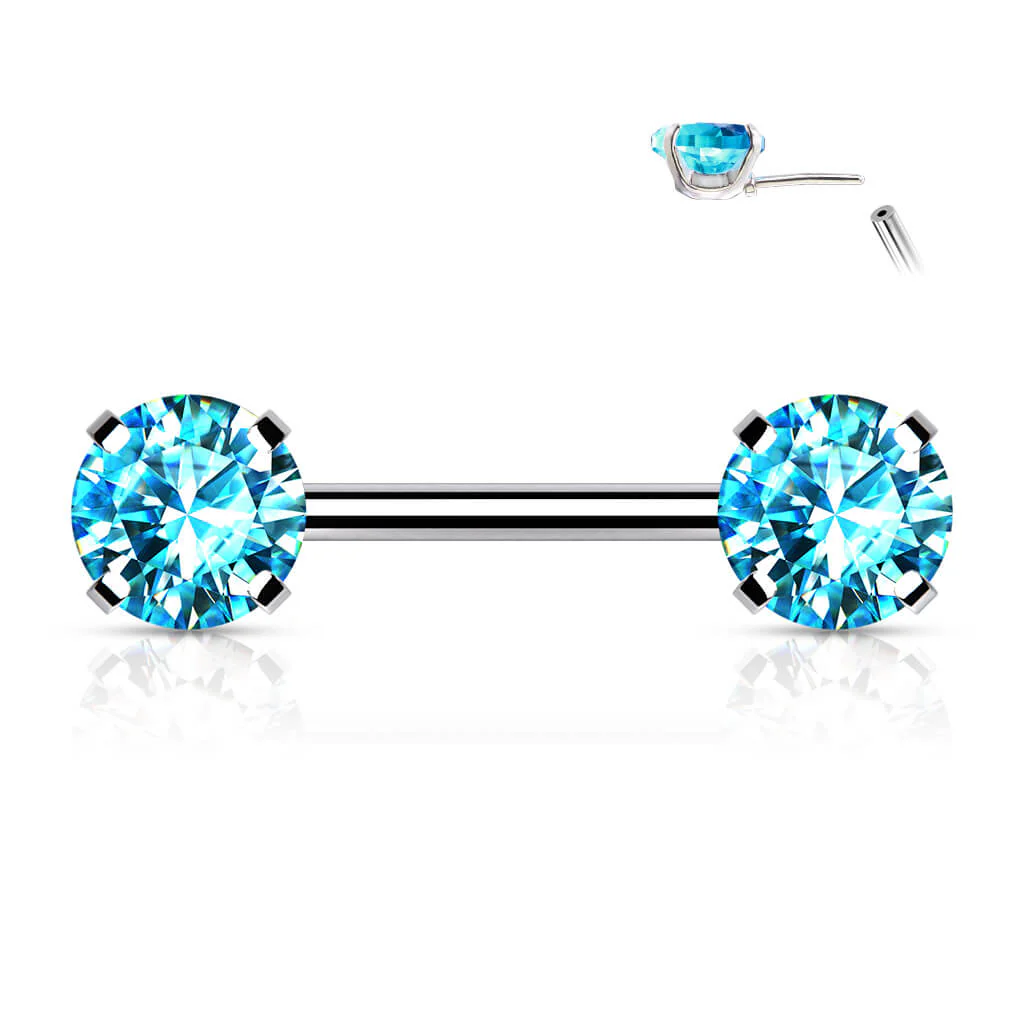 Nippelpiercing Zirkonia Push-In - Image 10