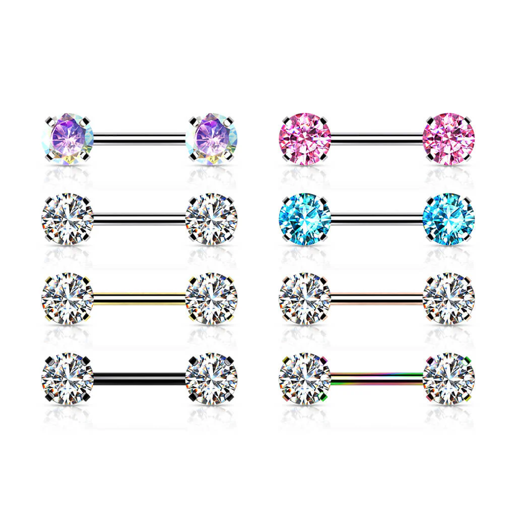Nippelpiercing Zirkonia Push-In - Image 5