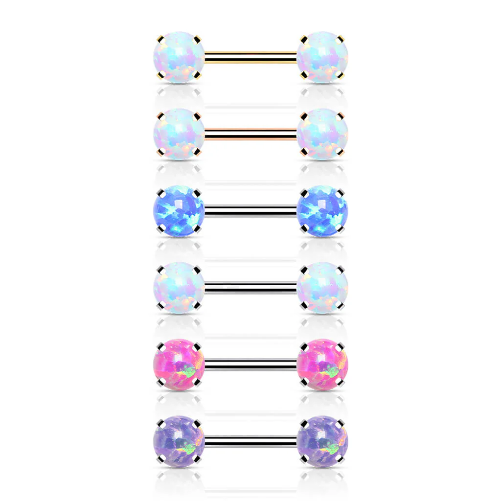 Nippelpiercing Opal Push-In - Image 5