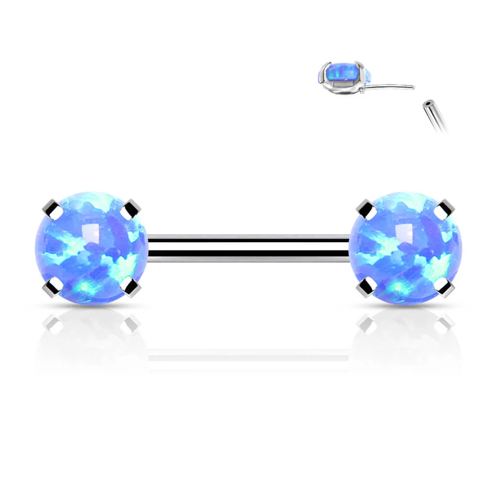 Nippelpiercing Opal Push-In - Image 6
