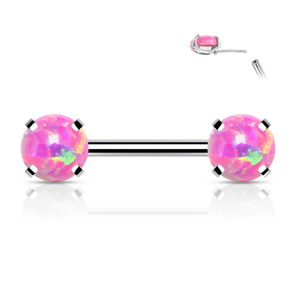 Nippelpiercing Opal Push-In - Image 9