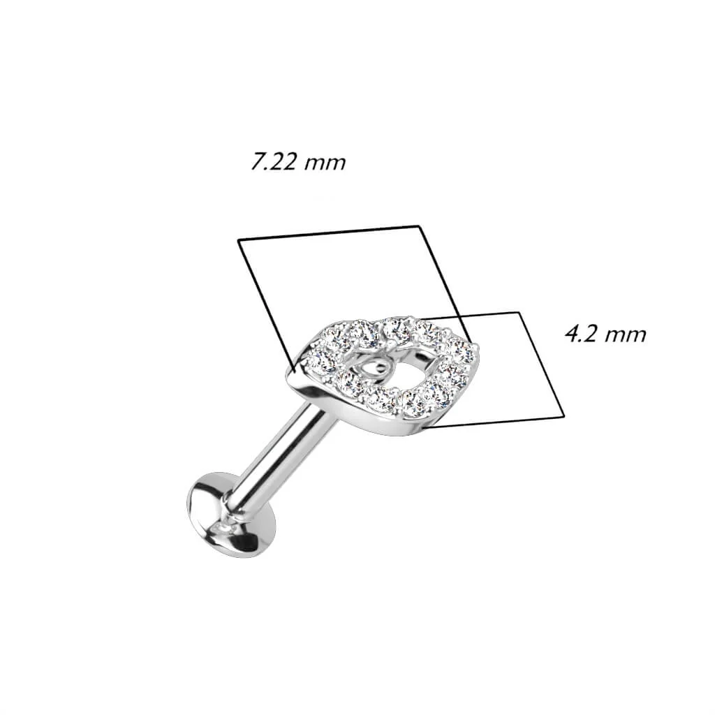 Labret Lippe Zirkonia Push-In - Image 5
